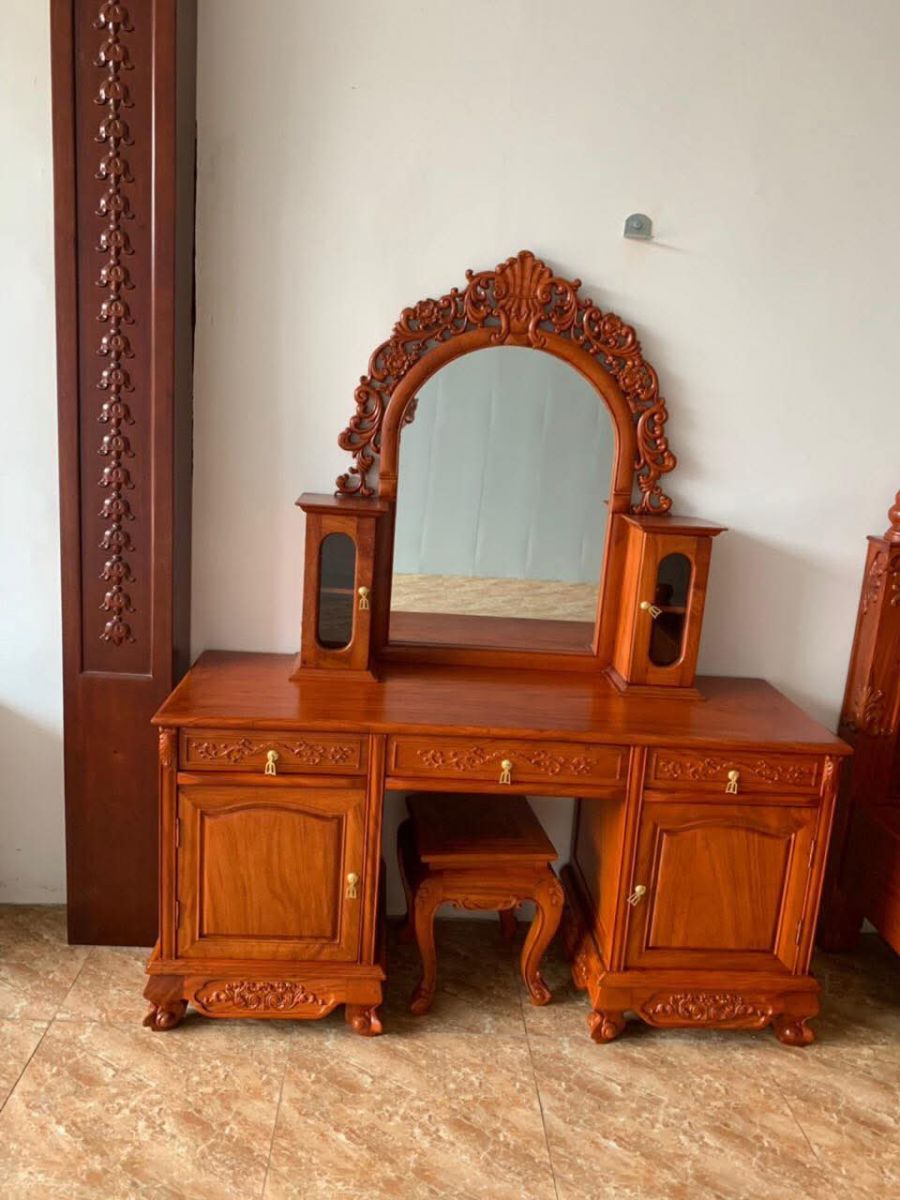 bàn trang điểm mẫu vòm