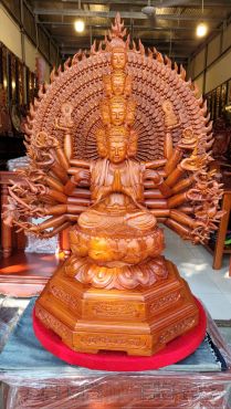 tượng phật bà nghìn mắt nghìn tay-kiệt tác nghệ thuật trạm khắc và những bía ẩn