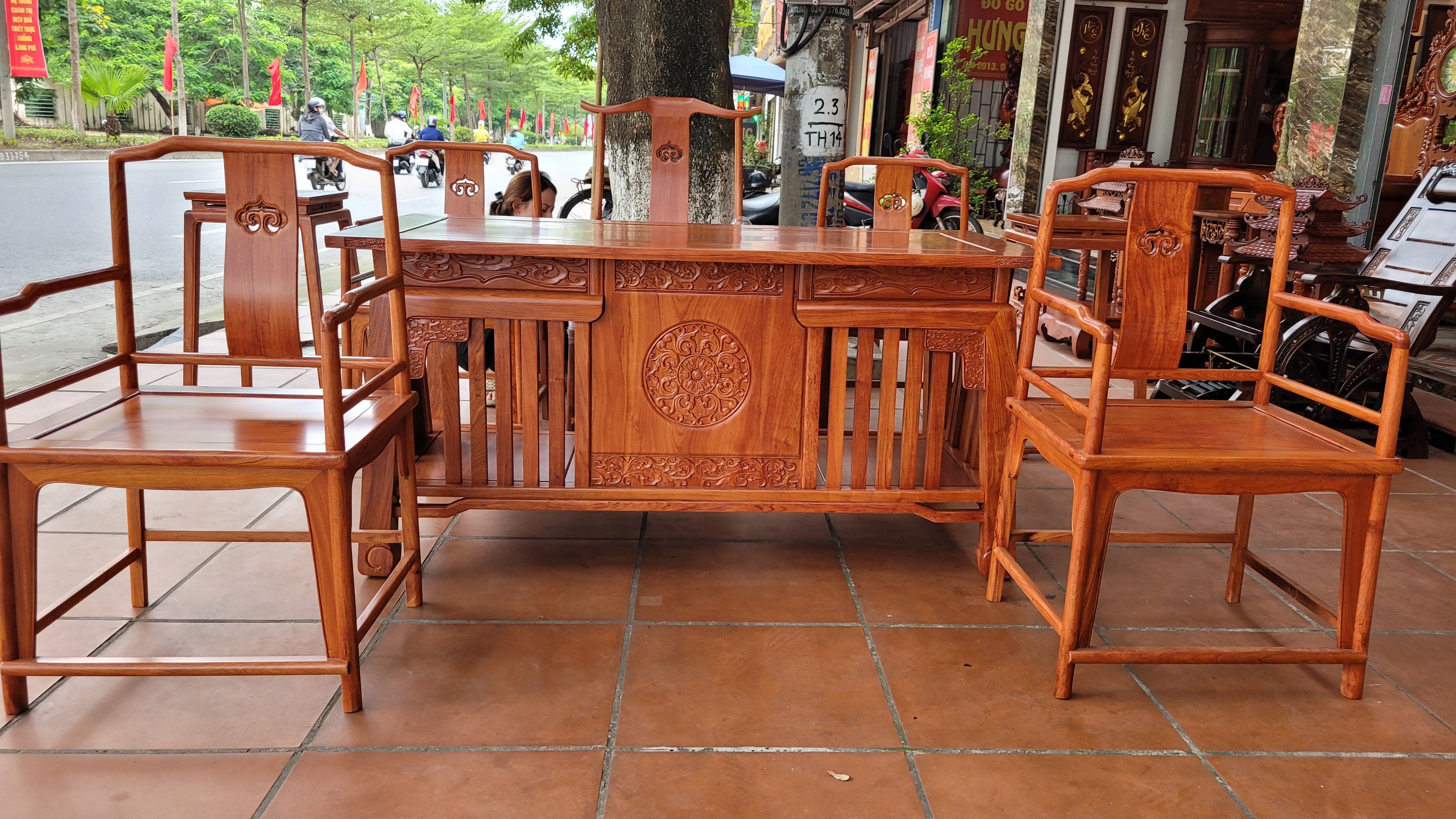 bộ bàn ghế uống trà đạo 
