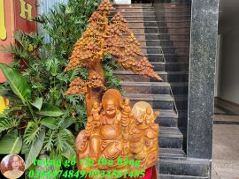 Khám phá Di Lặc Tam Phúc Gỗ Hương Ta – Món Quà Phong Thủy Ý Nghĩa