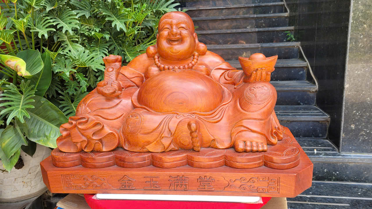 tượng di lạc như ý ngồi