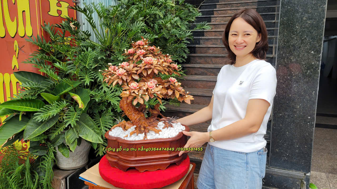 đỉnh cao nghệ thuật chế tác bonsai từ gỗ sưa 