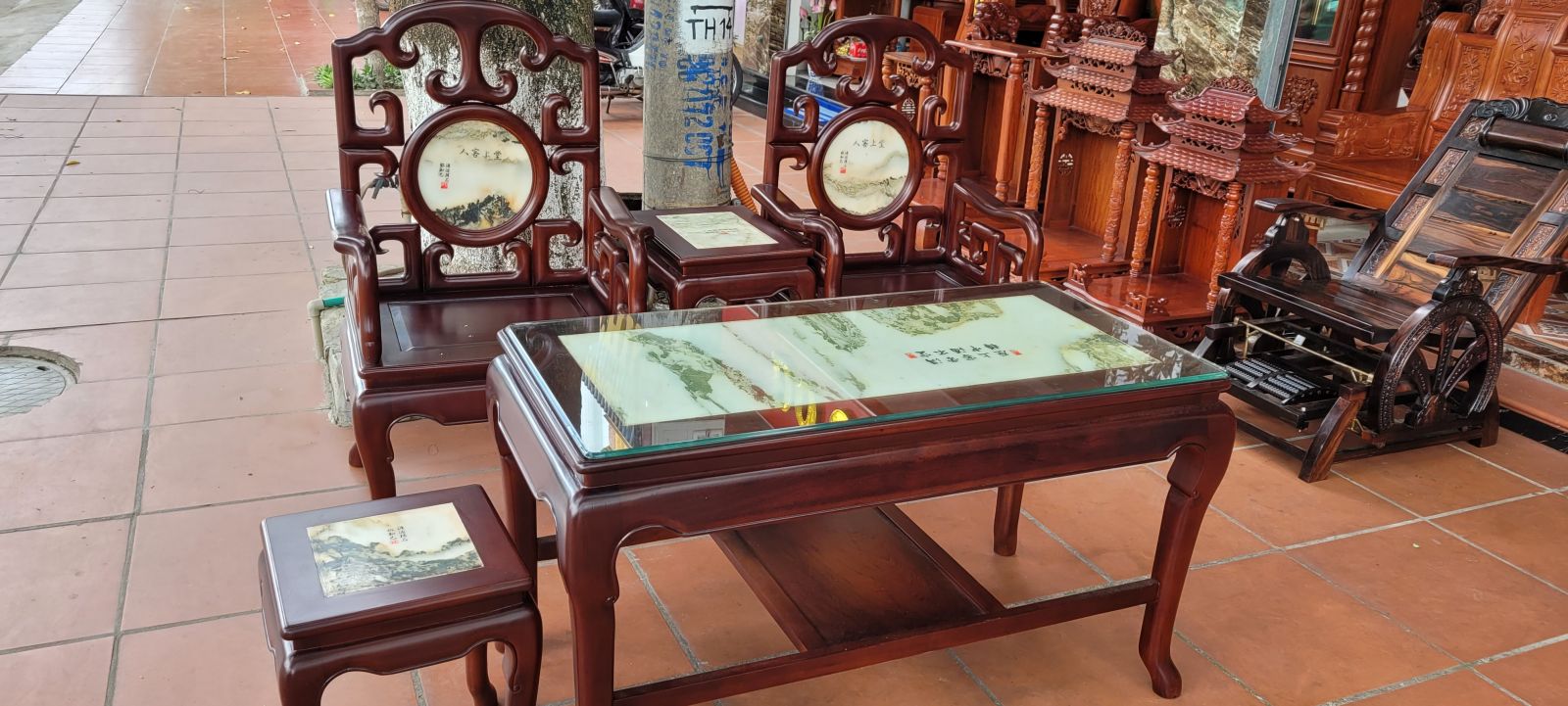 ghế móc mỏ gỗ gụ đẹp,bảo hành dài hạn,giá bán buôn