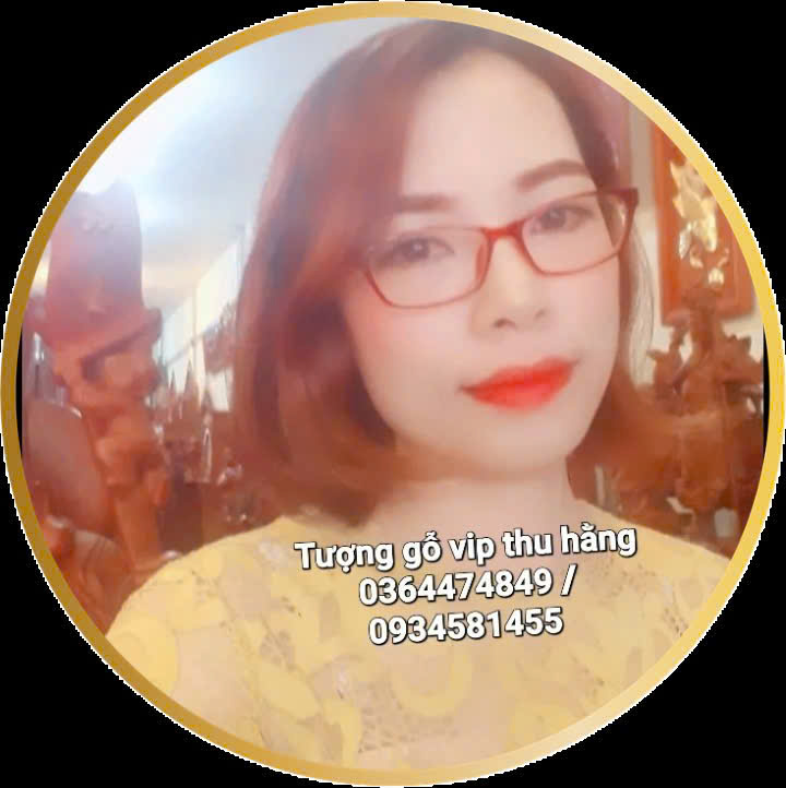 Tượng Gỗ Vip Thu Hằng Làm Từ Tâm