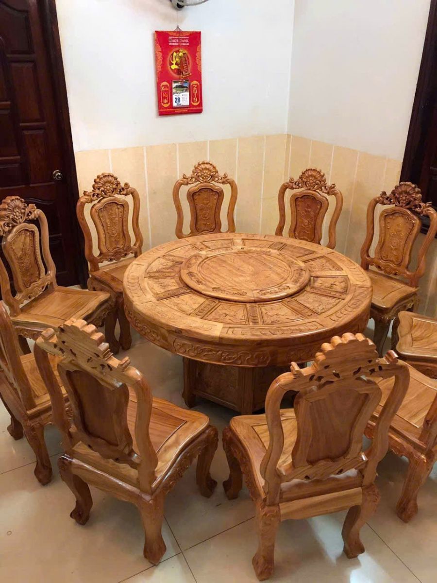 mẫu ghế ăn hồng hạc đẹp