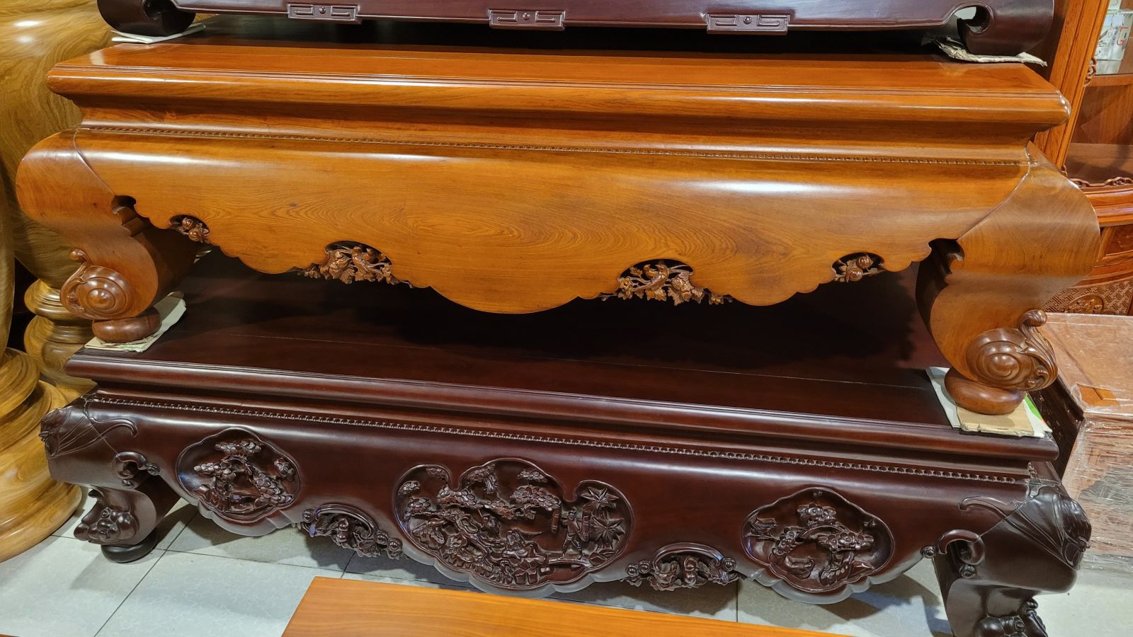 mẫu sâp ba bông gỗ guk đep