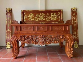 mẫ đại tự 1m97 gỗ hương đá vip được nhiều người lựa chọn nhất hiện nay