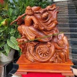 tượng gỗ đạt ma sư tổ