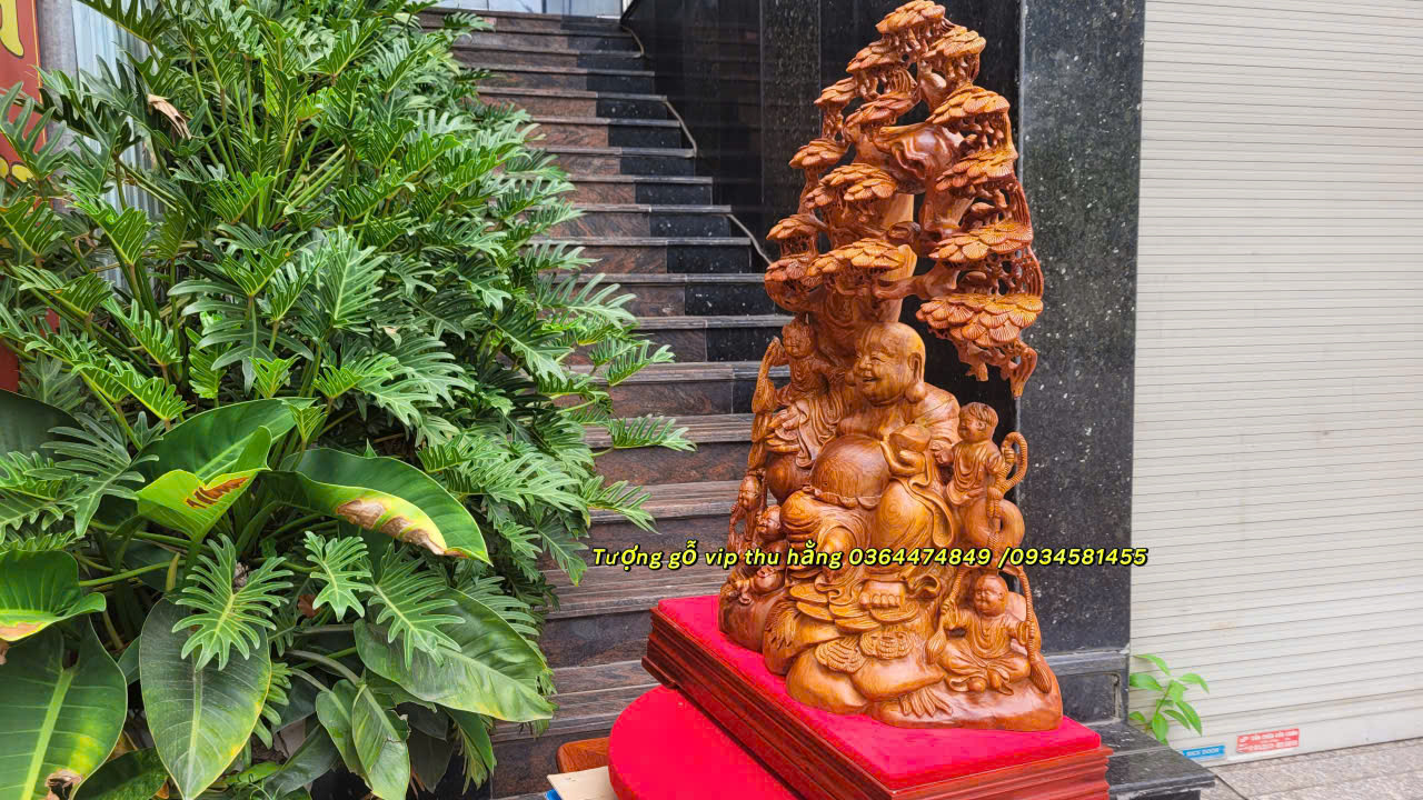siêu phẩm di lạc gỗ hương ta