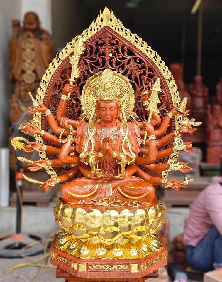 mẫu tượng phật bà quan âm ngàn mắt ngàn tay