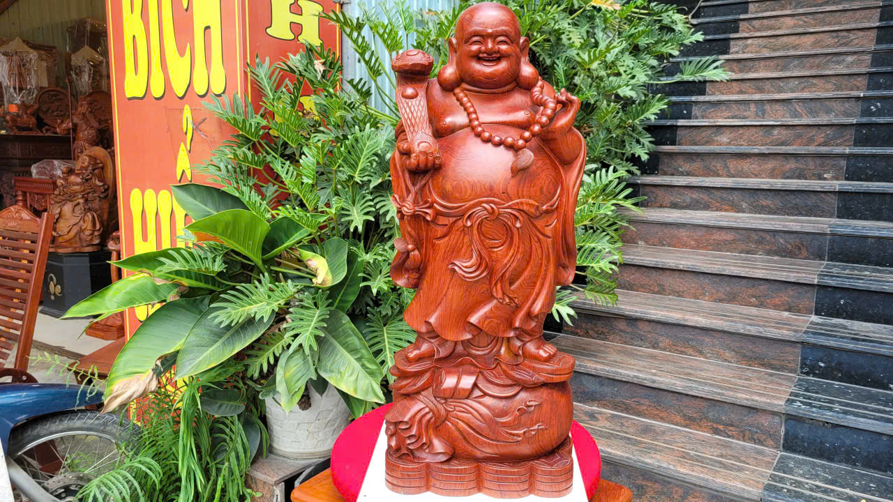 tượng phật di lạc như ý -biểu tượng của hạnh phúc