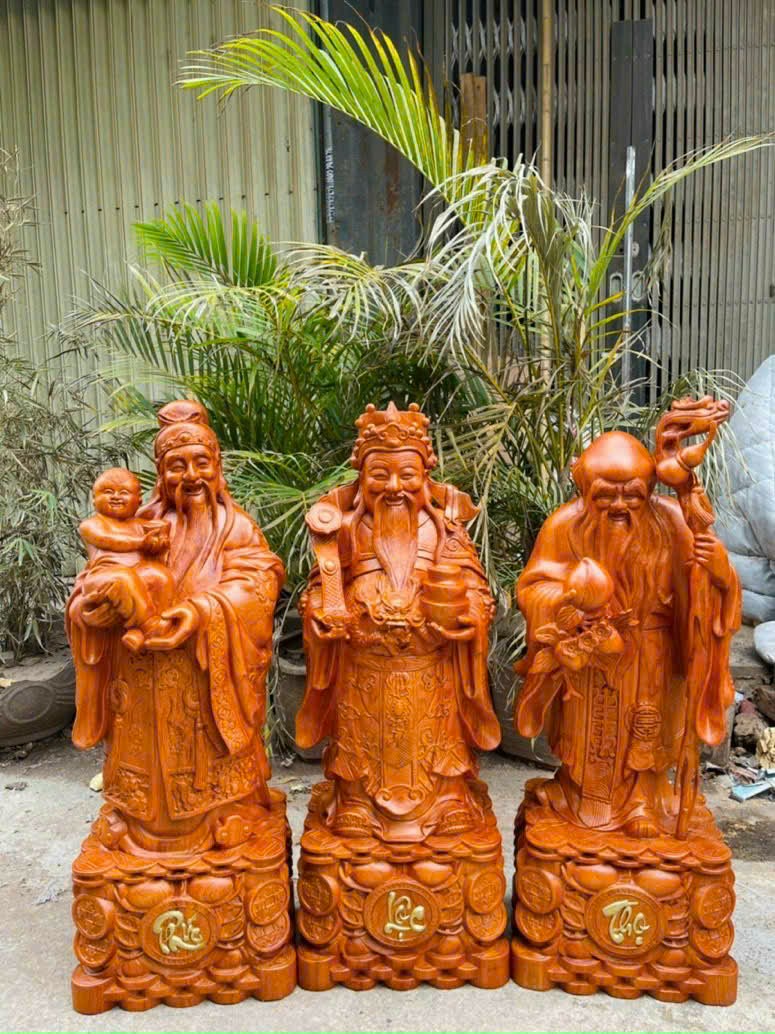 tượng ba ông tam đa phúc lộc thọ