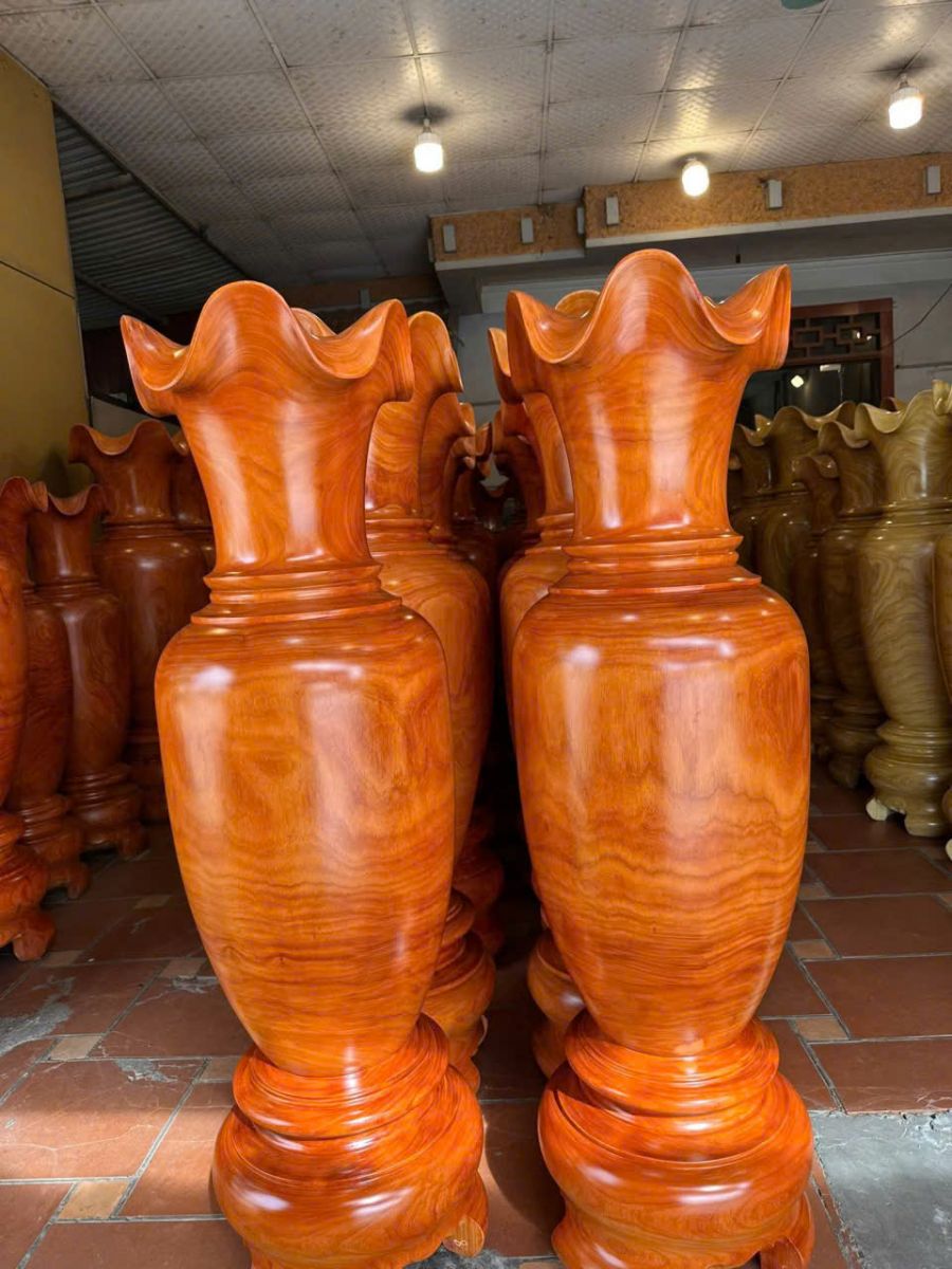 lục bình gỗ trơn-lục bình gỗ hướng đá trạm khắc tứ linh long-ly-quy-phượng-lục bình gỗ tinh hoa nghệ thuật trạm khắc-lục bình gỗ phong thủy hút tài lộc