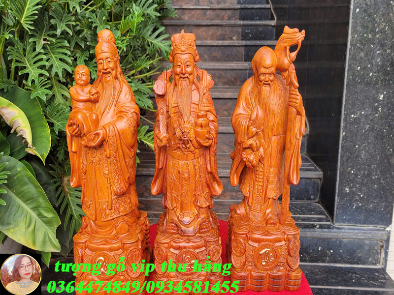 bọ tượng tam đa gỗ hương đá đẹp nhất hiện nay
