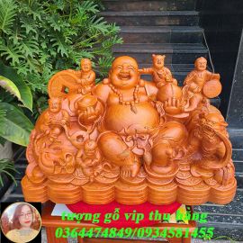 Khám phá Di Lặc Ngũ Phúc Gỗ Hương Đá – Biểu Tượng Hạnh Phúc & Sung Túc