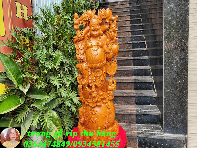 di lặc ngũ phúc đứng gánh đào